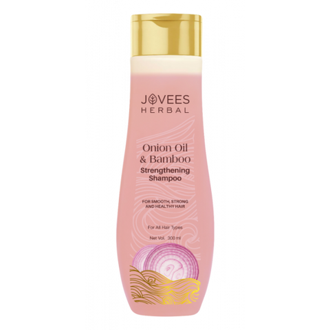 jovees red onion oil & bamboo strengthening shampoo