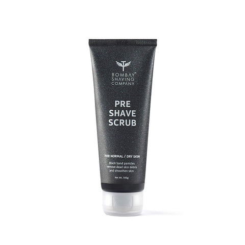 bombay shaving company pre-shave scrub (100g)