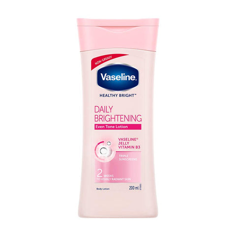 vaseline healthy bright daily brightening even tone body lotion
