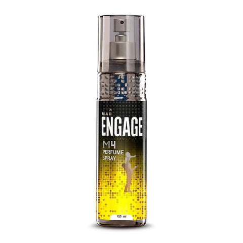 engage m4 perfume spray for men spicy and lavender fragrance, long lasting (120 ml)