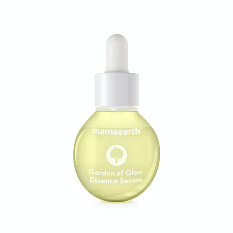 mamaearth garden of glow essence serum with vitamin c & passion fruit for skin illumination (30 ml)