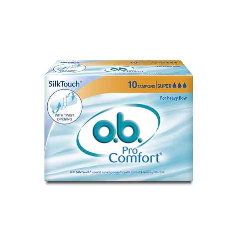 o.b. pro-comfort tampons super - for heavy flow