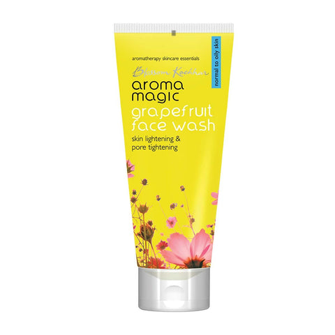 aroma magic grapefruit face wash skin brightening & pore tightening