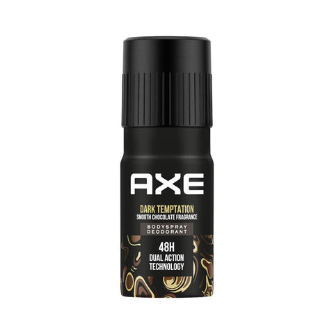axe dark temptation long lasting deodorant bodyspray for men (150 ml)