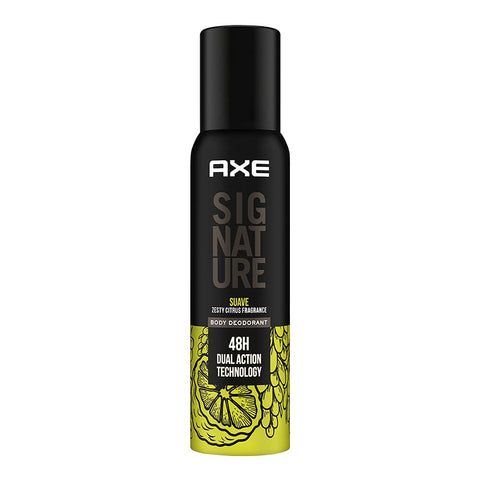 axe signature suave perfume body spray for men (122 ml)