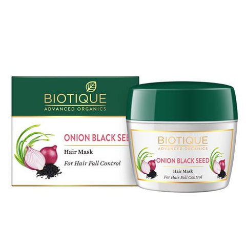 biotique advanced organics-onion black seed hair mask - 175 gms
