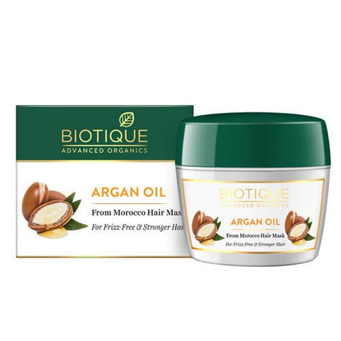 biotique advanced organics argan oil from morocco hair mask - 175 gms