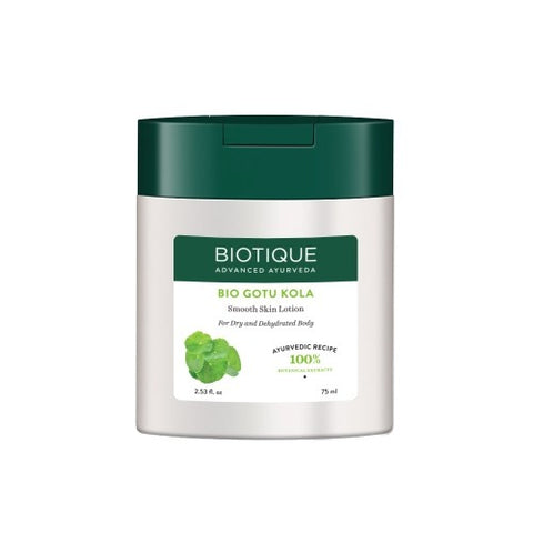 biotique bio gotu kola smooth skin lotion for dry and dehydrated body