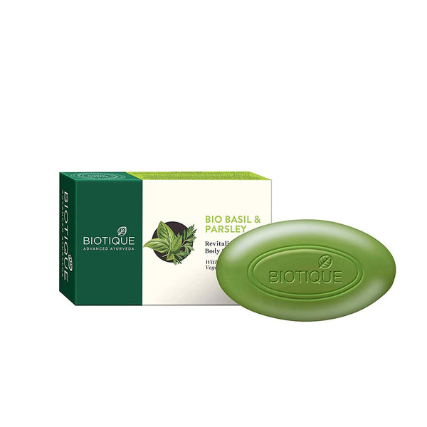 Biotique Basil And Parsley Revitalizing Body Soap Beuflix BEUFLIX