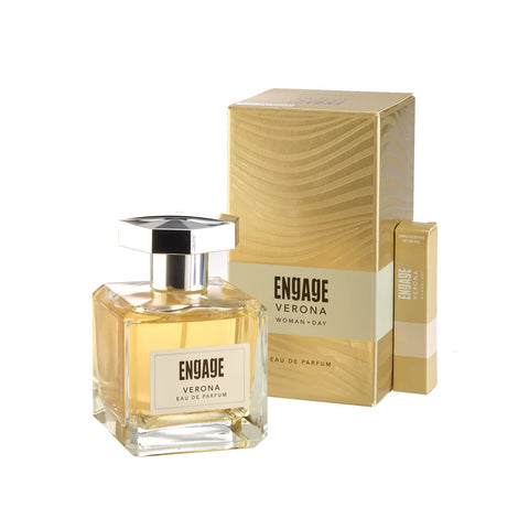 engage verona perfume for women, long lasting citrus and fruity fragrance (100 ml), free tester (3 ml)
