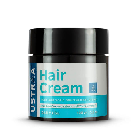 ustraa hair cream for men - hair & scalp nourishment, daily use - 100 gms
