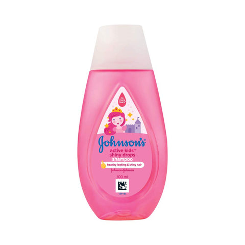 johnson's baby active kids shiny drops shampoo