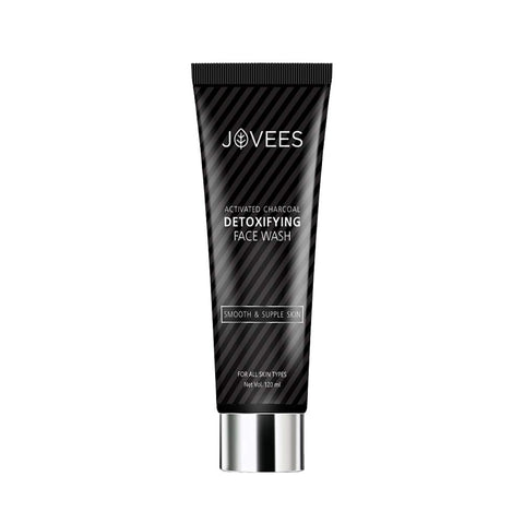 jovees activated charcoal detoxifying face wash, deep pore cleansing