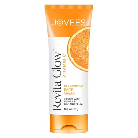 jovees revita glow vitamin c face wash (75 ml)