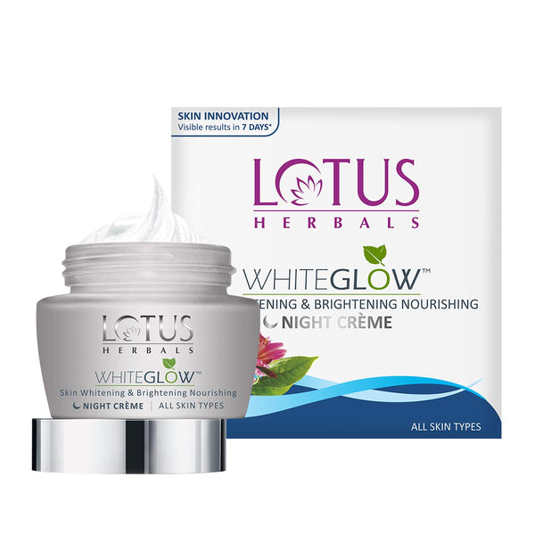 Lotus Herbals WhiteGlow Skin Brightening Nourishing Night Cream