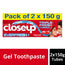 Closeup Ever Fresh +Anti-Germ Gel Toothpaste, Red Hot 