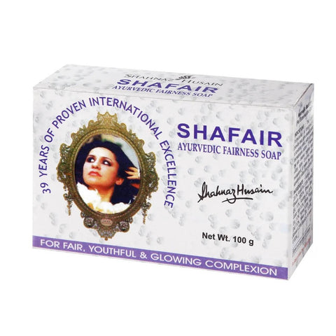 shahnaz husain shafair ayurvedic fairness soap (100 gm)
