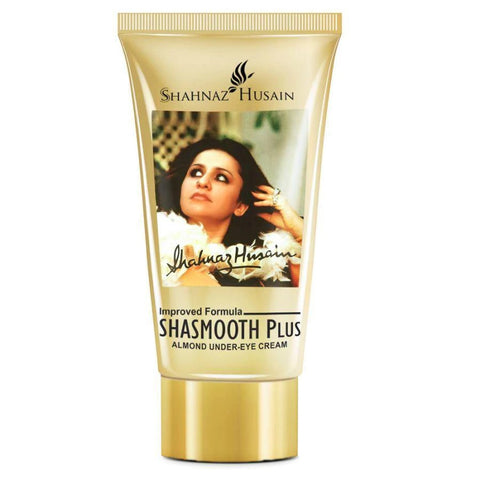 shahnaz husain shasmooth plus - almond under eye cream - 40 gms