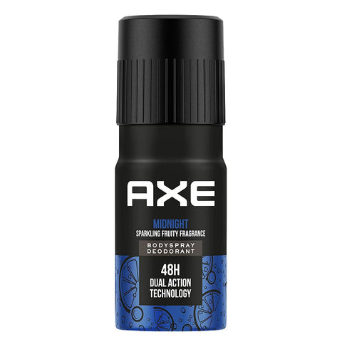axe recharge midnight long lasting deodorant body spray for men (150 ml)