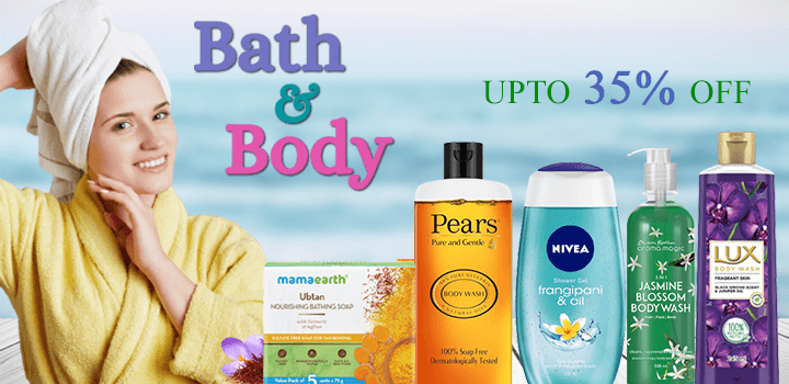 Best bath & body care sale upto 35% off on Beuflix