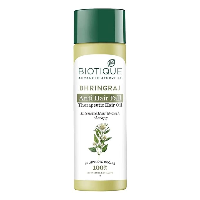 Biotique Bhringraj Therapeutic Oil For Anti Hair Fall