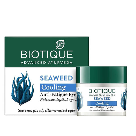 biotique bio seaweed revitalizing anti fatigue eye gel (15 gm)