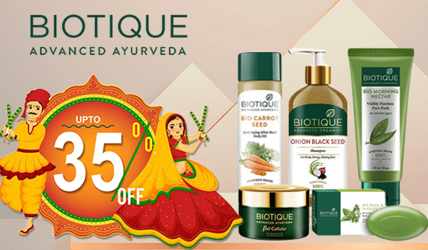 Buy Biotique products Upto 35% Off at Beuflix.com. Shop Biotique products at best prices in India at Beuflix