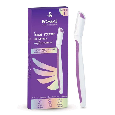 bombae precision face razor for women - pack of 1