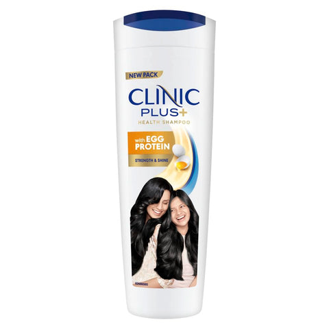 clinic plus strength & shine with egg protein shampoo