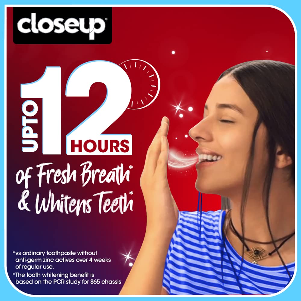 Close-Up Fire Freeze Gel Plaque Removal Toothpaste - 150 gms