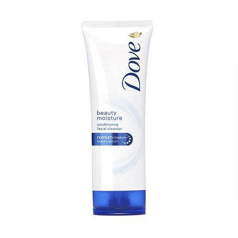dove beauty moisture conditioning facial cleanser for soft skin (50 ml)