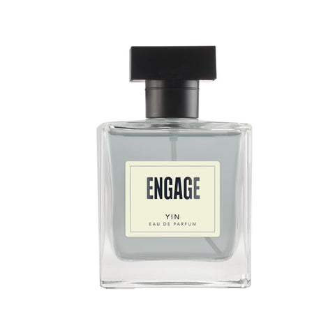 engage yin eau de perfume for men fruity & floral skin friendly (90 ml)