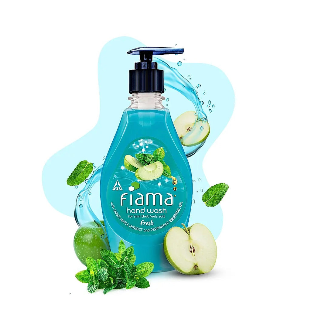 Fiama Fresh Moisturising Hand Wash with Peppermint and Green Apple