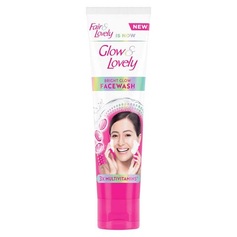 glow & lovely bright glow face wash