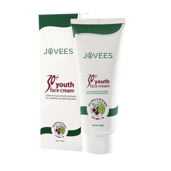 Jovees 30 + Youth Face Cream Blackberry & Grapes (100 gm)