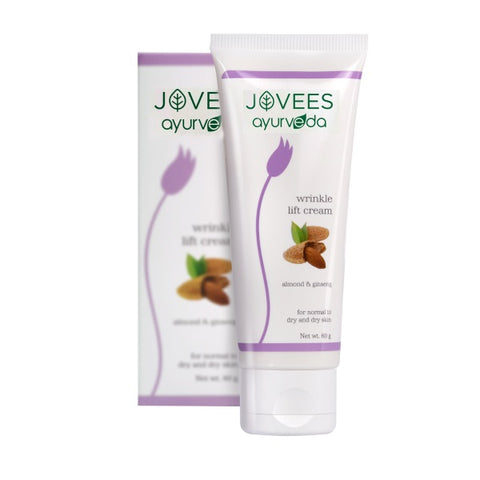 jovees almond & ginseng wrinkle lift face cream, anti-wrinkle (60 gm)