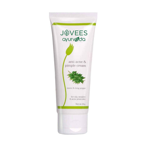 jovees ayurveda anti acne & pimple cream - 60  gms