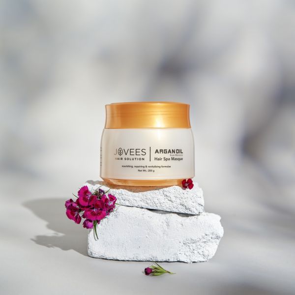 Jovees Herbal Argan Oil Hair Spa Masque for Shiny and Smooth Hair
