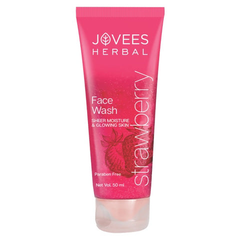 jovees strawberry face wash for normal to dry skin