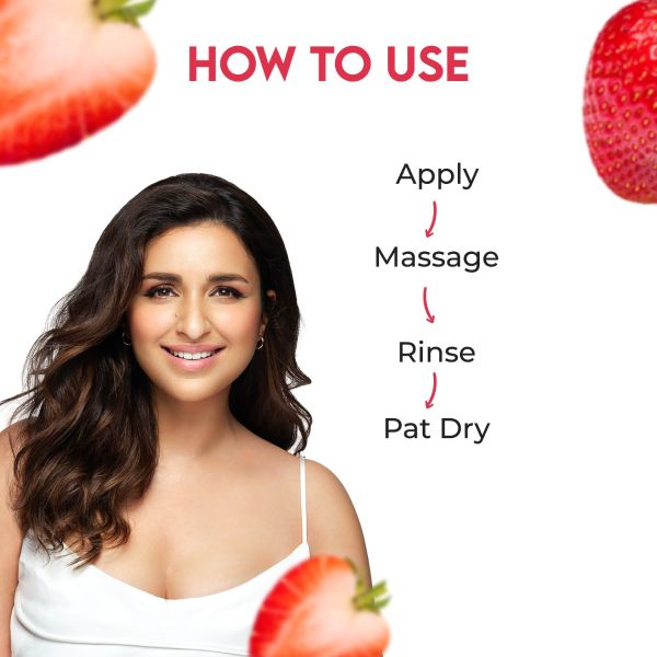 Jovees Strawberry Face Wash For Normal to Dry Skin