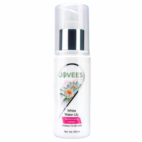 jovees white water lily moisturizing lotion, lightweight & non-sticky