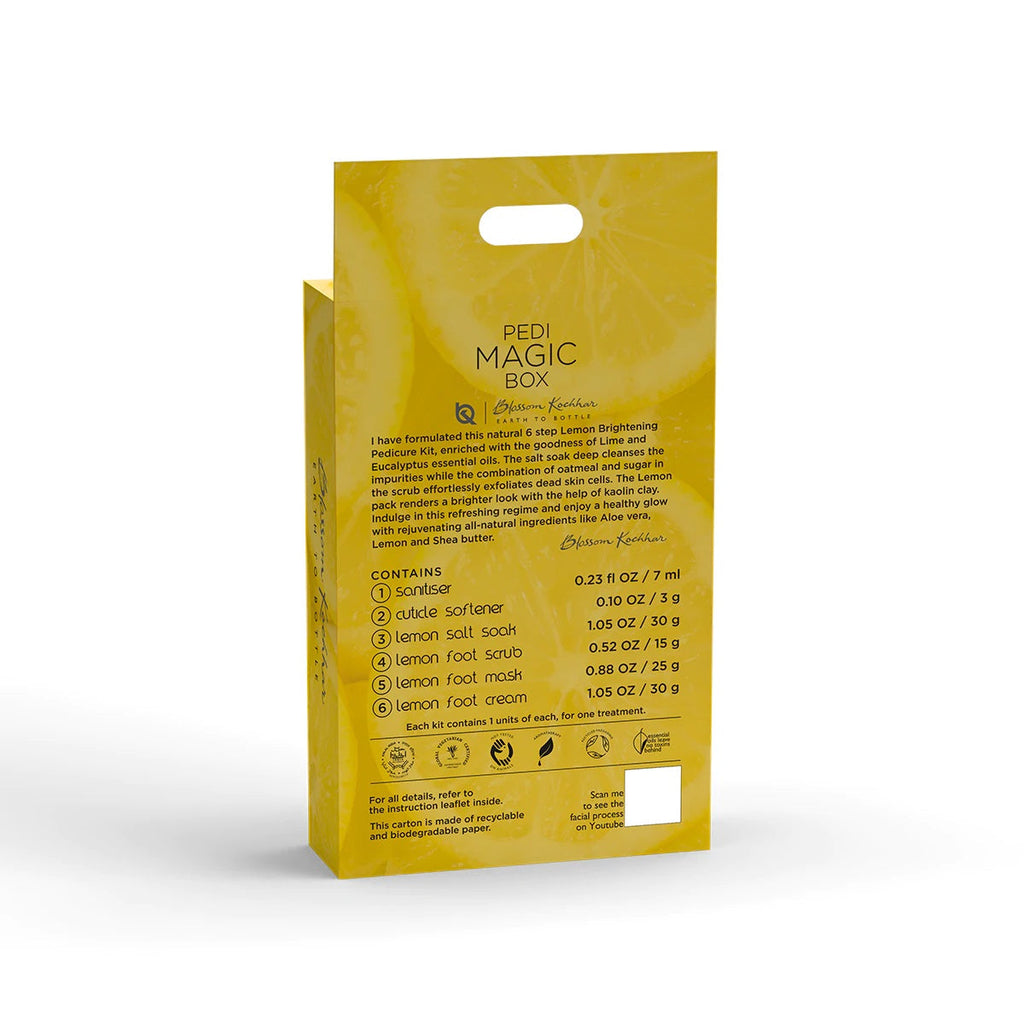 Aroma Magic Lemon Brightening Pedicure & Manicure Kit