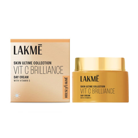 lakme 9 to 5 1% active vitamin c+ day cream for face for bright & glowing skin (50 gm)