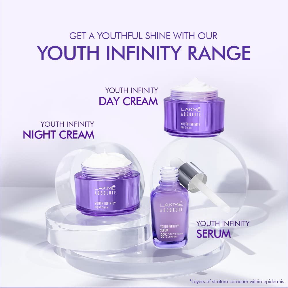 Lakme Absolute Youth Infinity Skin Firming Day Cream - 50 gms