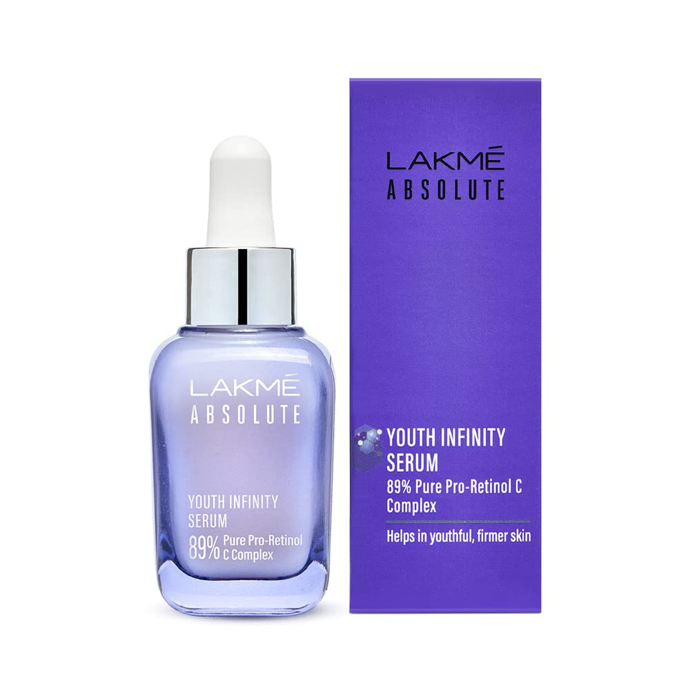Lakme Absolute Youth Infinity Skin Sculpting Face Serum with Niacinamide, for Anti-Ageing, Bright & Firm Skin - 30 ml
