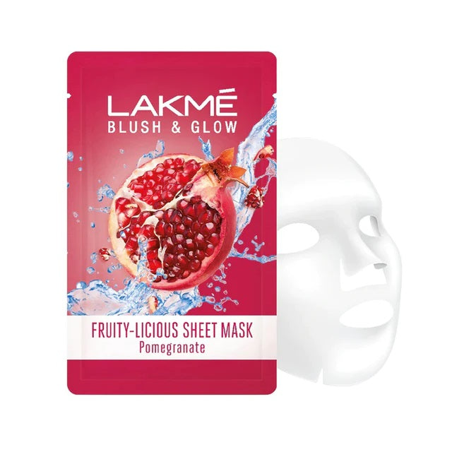 Lakme Blush & Glow Pomegranate Sheet Mask - 25 ml