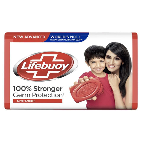 lifebuoy total soap, 100% stronger germ protection, silver shield formula