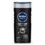 Nivea Men Body Wash- Active Clean with Active Charcoal- Shower Gel for Body- Face & Hair 3-in-1 