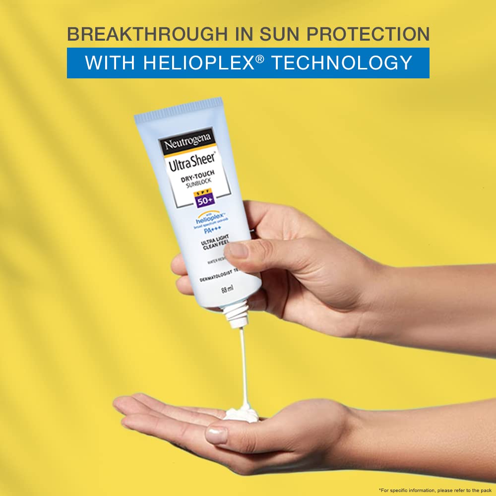 Neutrogena UltraSheer Dry Touch Sunblock SPF 50+