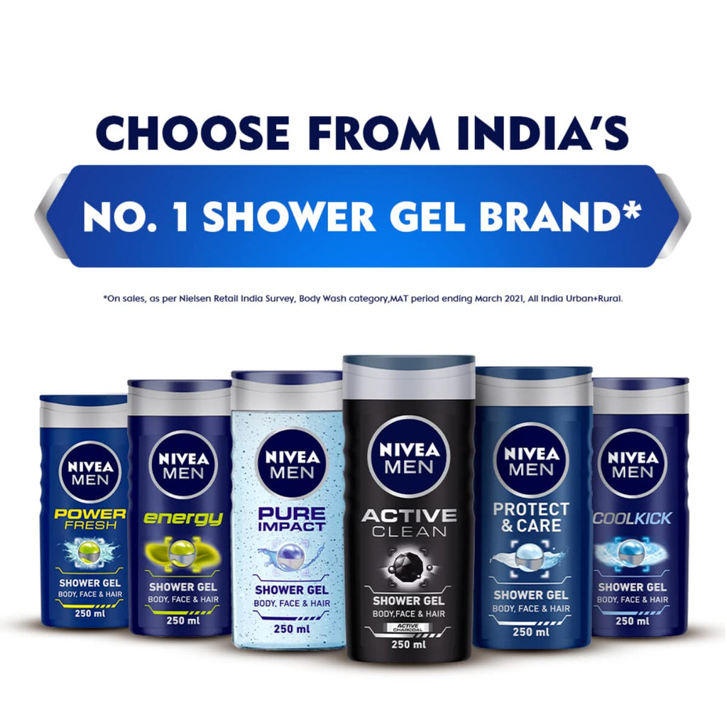 Nivea Vitality Fresh Shower Gel - 250 ml